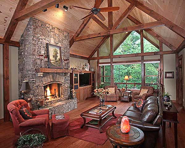 Plan 24111BG: Splendid Mountain Home Plan - Image #4 - Craftsman, Mountain, Vacation