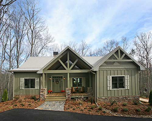 Plan 24113BG: Vaulted Craftsman with Views - Image #10 - Craftsman, Mountain, Northwest, Rustic, Vacation
