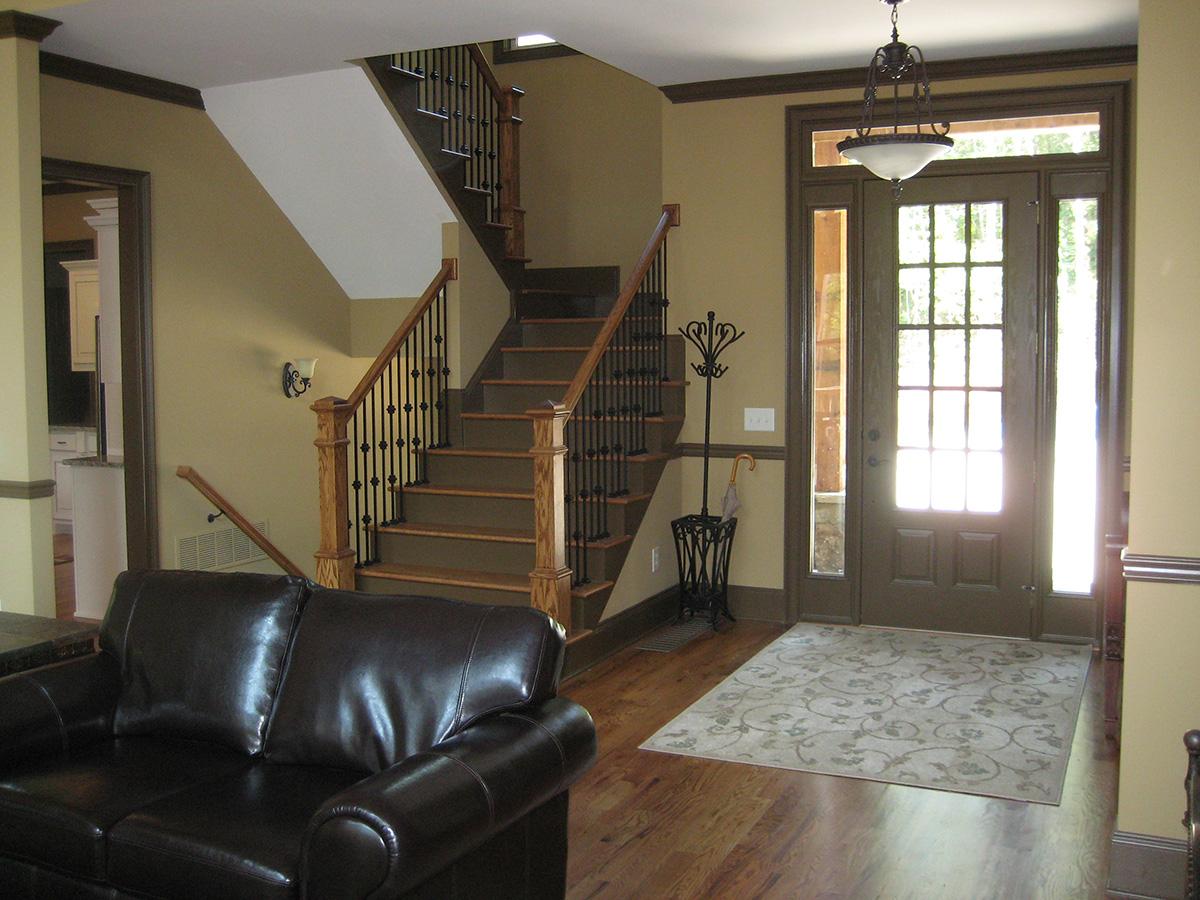 Plan 24334TW: Great Room with Loft - Image #9 - Craftsman, Mountain, Rustic, Vacation