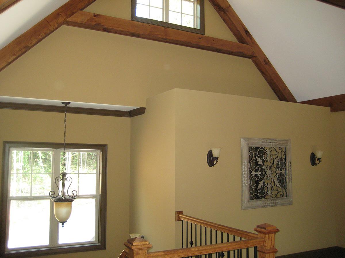 Plan 24334TW: Great Room with Loft - Image #25 - Craftsman, Mountain, Rustic, Vacation