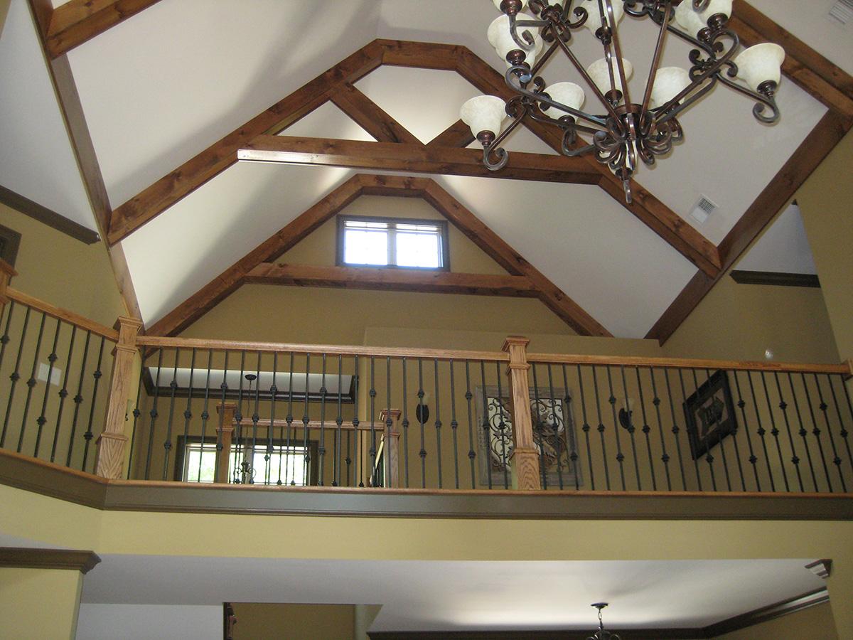 Plan 24334TW: Great Room with Loft - Image #26 - Craftsman, Mountain, Rustic, Vacation