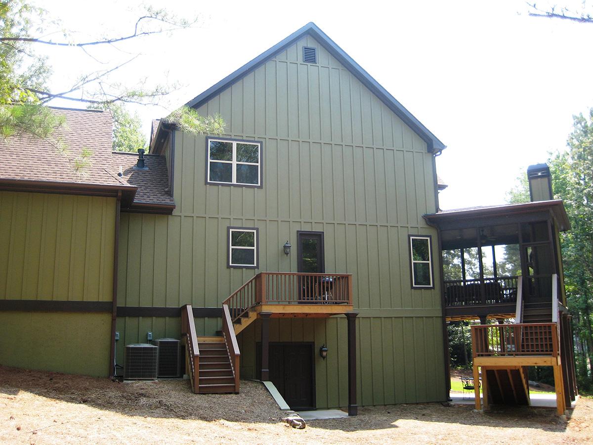 Plan 24334TW: Great Room with Loft - Image #39 - Craftsman, Mountain, Rustic, Vacation