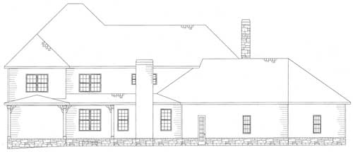 Plan 24345TW: Angled Garage - Image #19 - Southern, Traditional