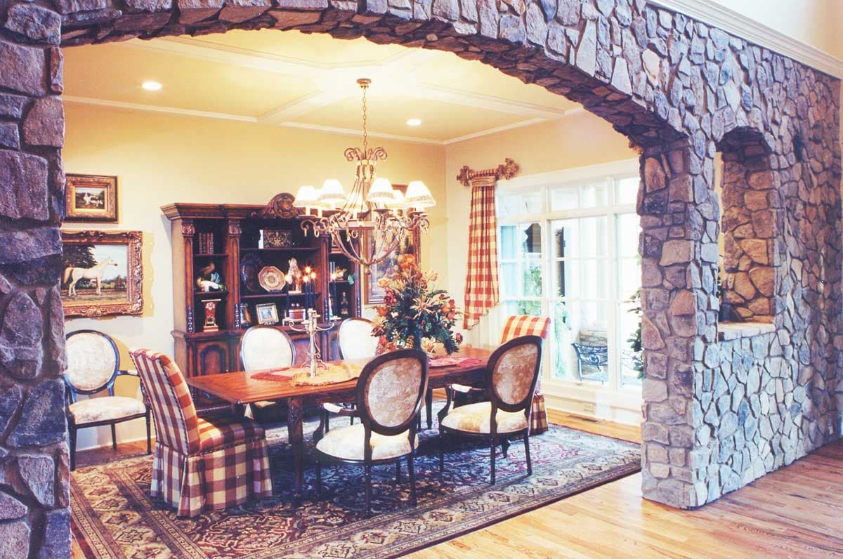 Plan 24346TW: Luxury 4-Bed Home Plan with Optional Finished Lower Level with Game Room and Display Garage - Image #6 - Craftsman, Southern, Traditional