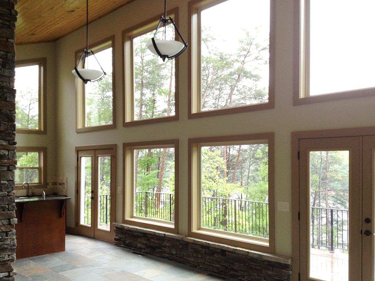 Plan 24355TW: Contemporary House Plan with Window-filled Vaulted Great Room - Image #10 - Coastal, Contemporary, Mid Century Modern, Mountain, Vacation