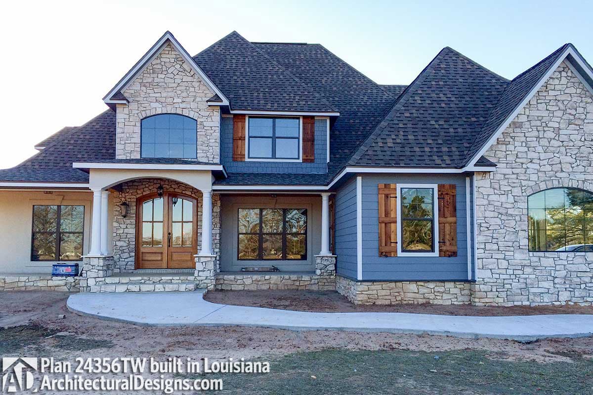 build gallery item - House Plan 24356TW Client-Built in Louisiana