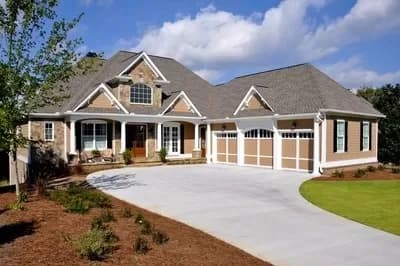 Lake House Plan with Bonus Lower Level