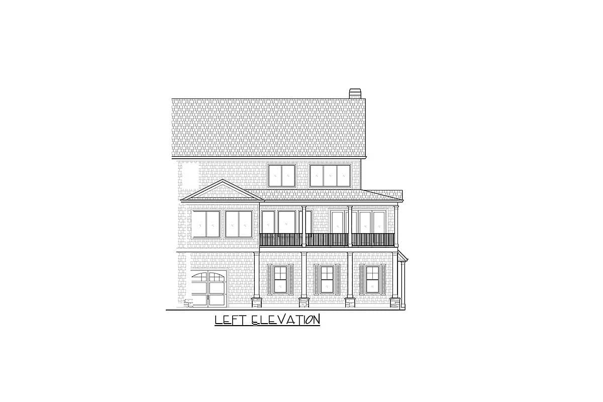 Plan 24358TW: 3-Story House Plan for a View Lot - Image #38 - Coastal, Country, Southern, Traditional