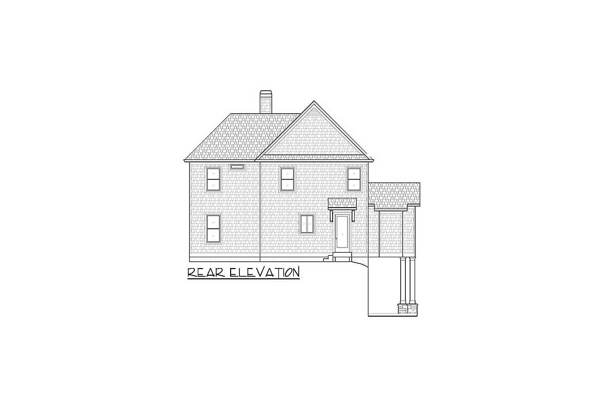 Plan 24358TW: 3-Story House Plan for a View Lot - Image #39 - Coastal, Country, Southern, Traditional
