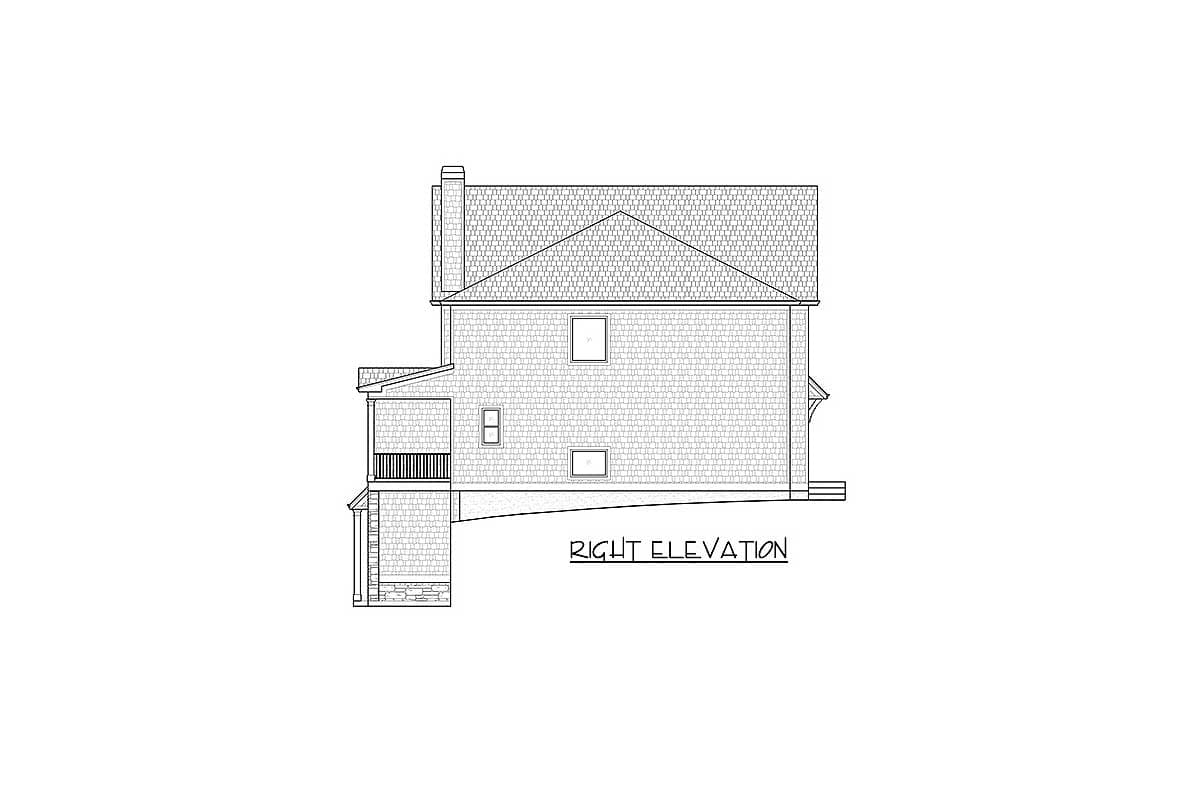 Plan 24358TW: 3-Story House Plan for a View Lot - Image #40 - Coastal, Country, Southern, Traditional