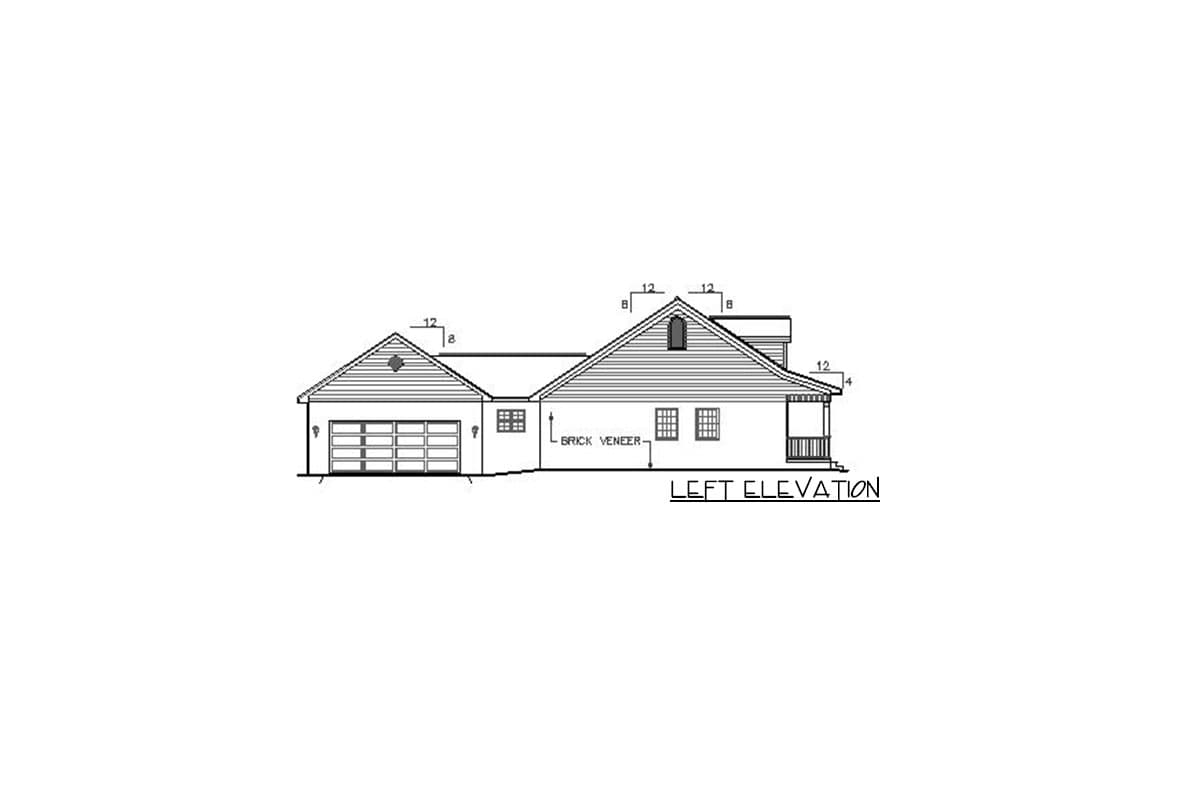 Plan 2505DH: Country Charmer - Image #5 - Country, Southern