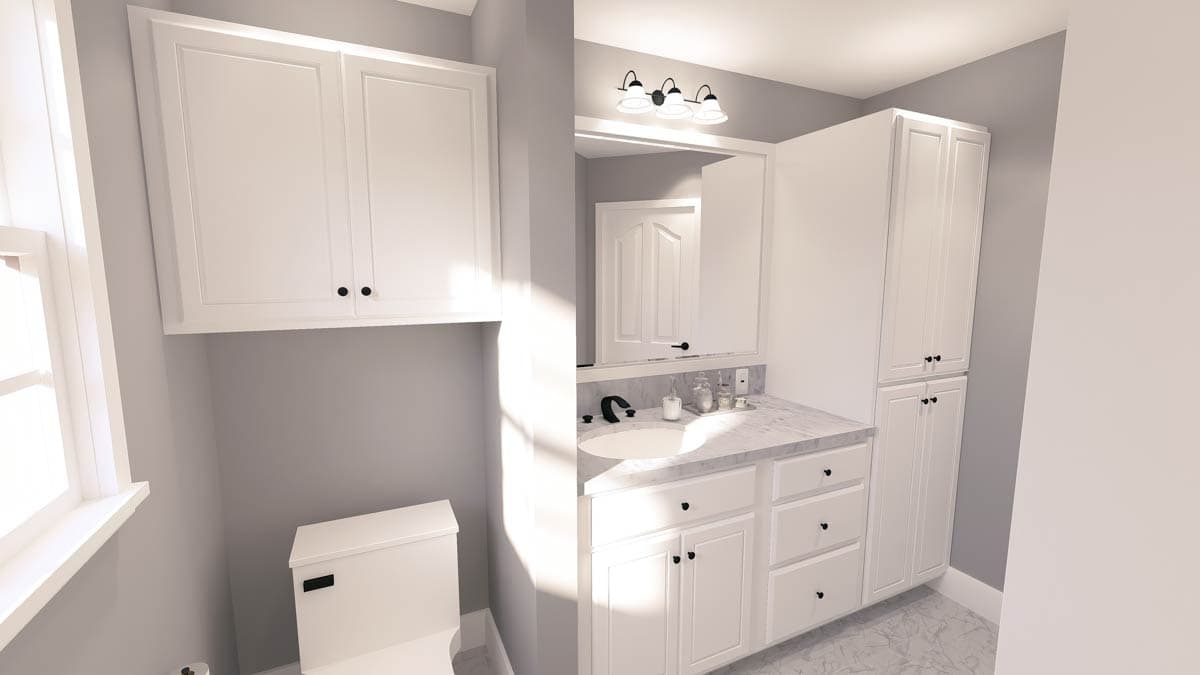 Plan 2513DH: Rustic Cottage in Multiple Versions - Image #13 - Cottage, Country, Rustic