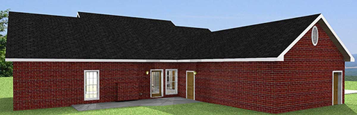 Plan 2520DH: Southern Charmer - Image #6 - Country, Southern, Traditional