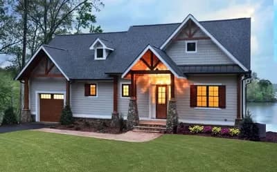 Outdoor Lover's Cottage House Plan - 2363 Sq Ft