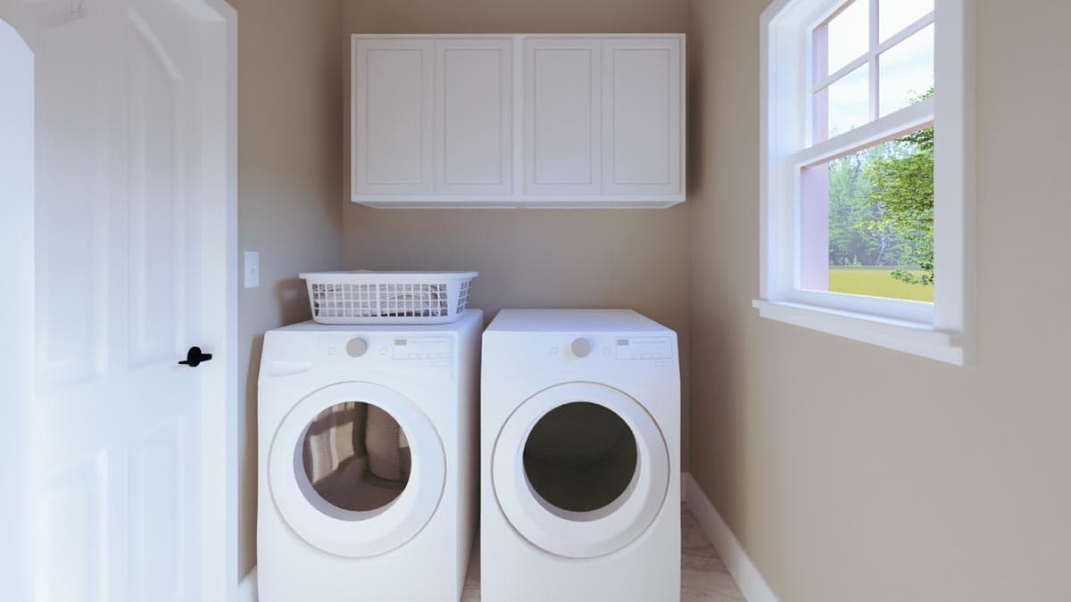 Plan 2580DH: Tidy Craftsman Cottage - 1327 Sq Ft - Image #10 - Cottage, Craftsman