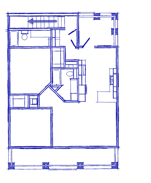 Plan 2591DH: Charming Country Cottage - 1122 Sq Ft - Floor Plan - Basement version - Cottage, Country