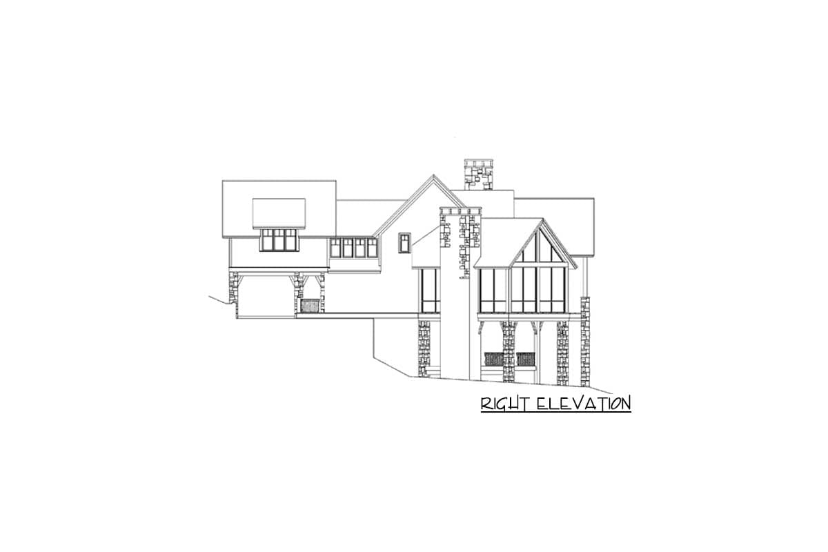 Plan 26600GG: High End Drama with Bonus - Image #19 - Coastal, Craftsman, Mountain, Rustic, Vacation