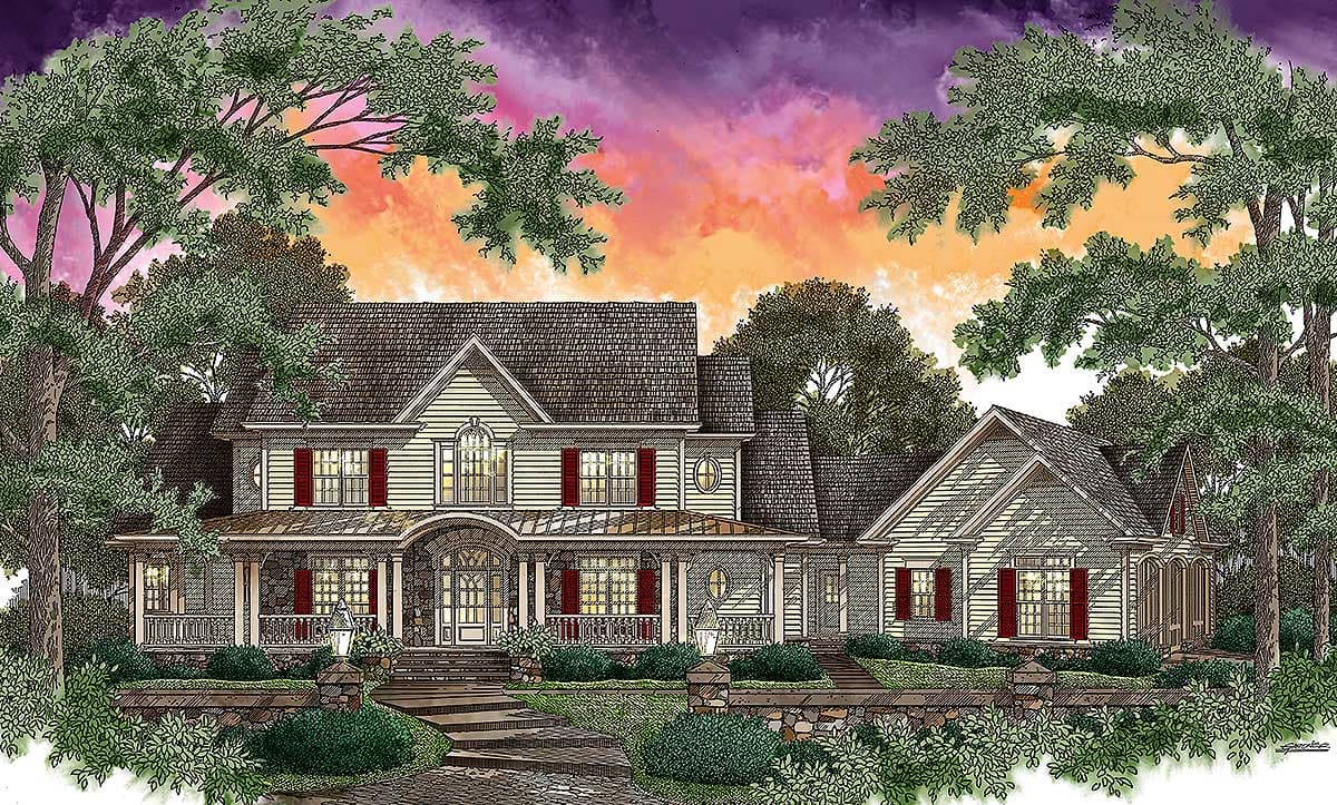 Plan 26601GG: Down Home Southern Charm - Image #10 - Country, Farmhouse, Southern, Traditional