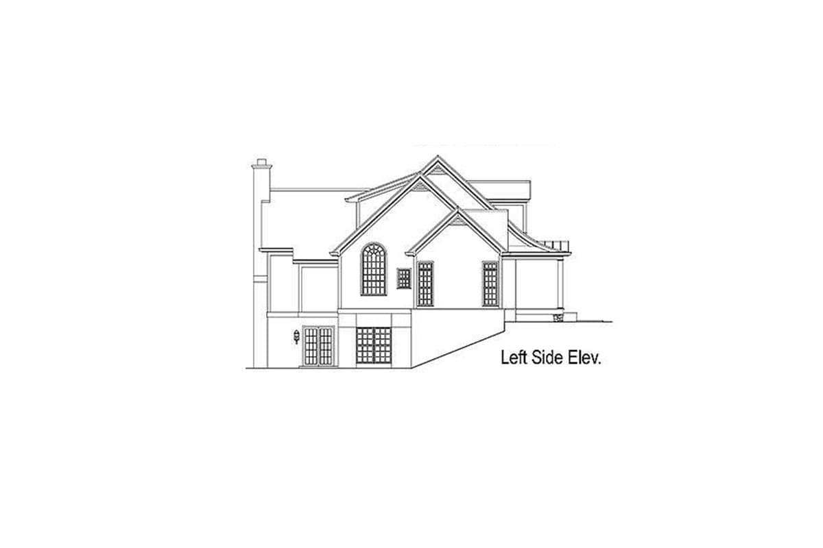 Plan 26611GG: Showcase Cottage House Plan with a 2 (or 3) Car Garage - 2853 Sq Ft - Image #4 - Cape Cod, Colonial, Cottage, Country, Traditional