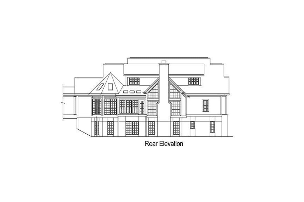 Plan 26611GG: Showcase Cottage House Plan with a 2 (or 3) Car Garage - 2853 Sq Ft - Image #5 - Cape Cod, Colonial, Cottage, Country, Traditional
