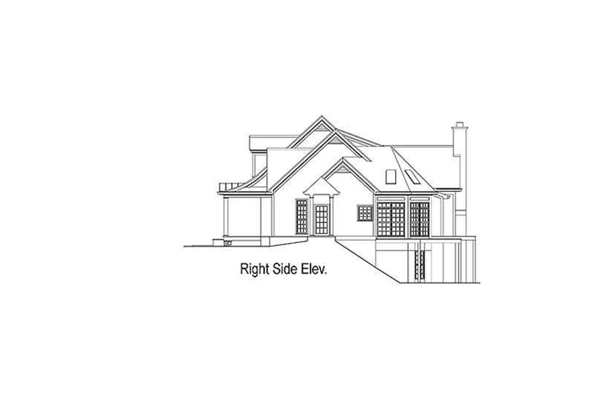 Plan 26611GG: Showcase Cottage House Plan with a 2 (or 3) Car Garage - 2853 Sq Ft - Image #6 - Cape Cod, Colonial, Cottage, Country, Traditional