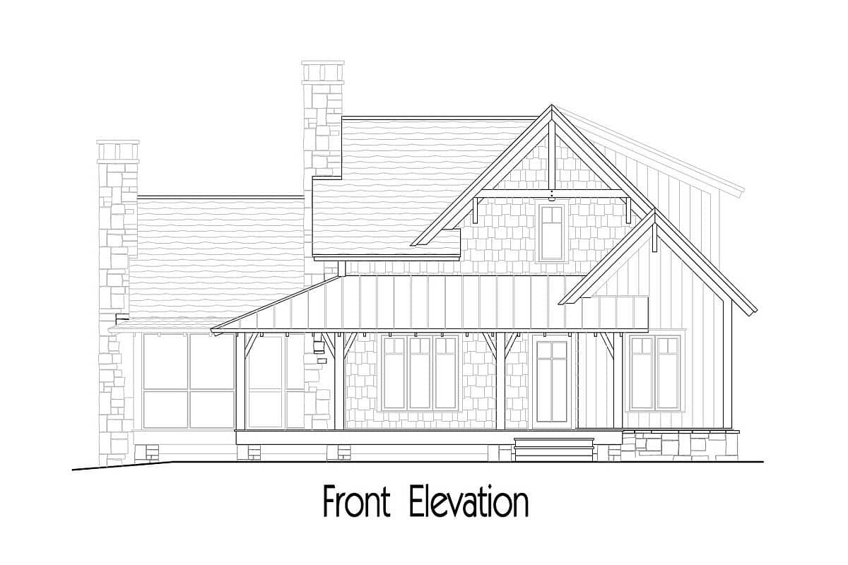 Plan 26613GG: For the Laid Back Lifestyle - Image #26 - Cottage, Country, Mountain, Rustic, Vacation