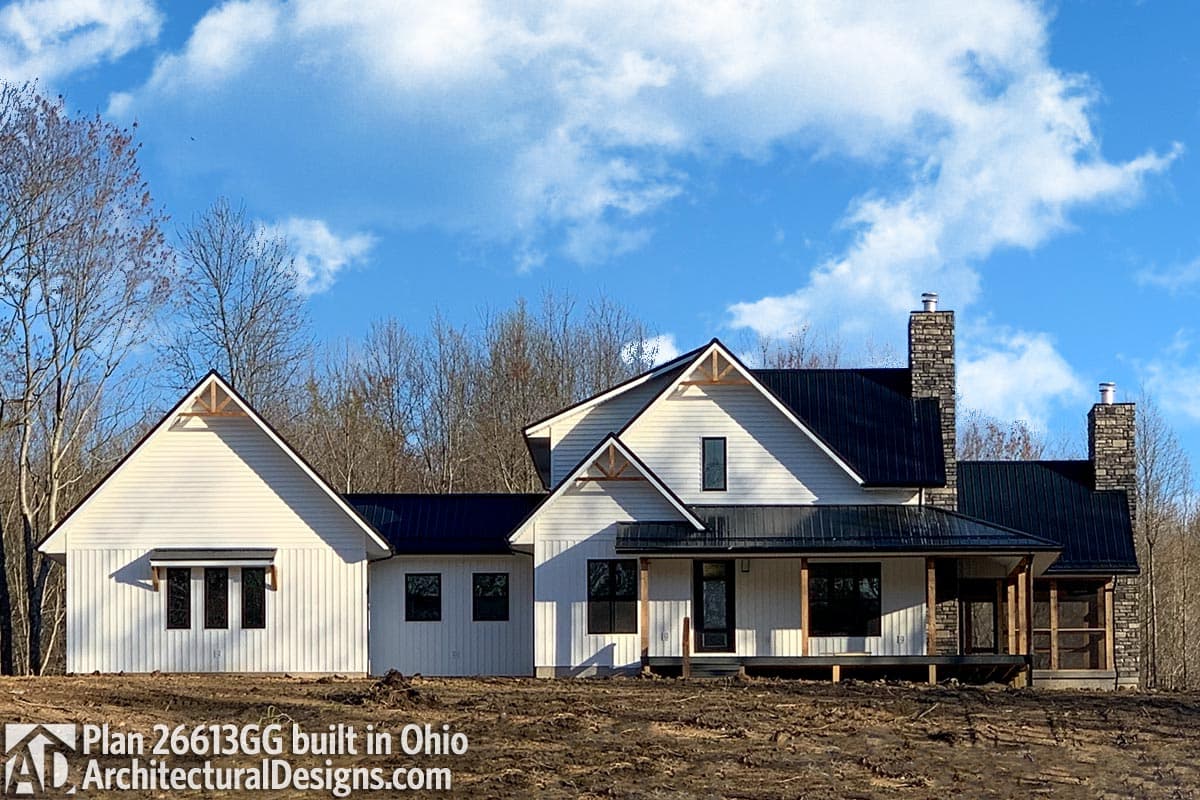 build gallery item - House Plan 26613GG Comes to Life in Ohio