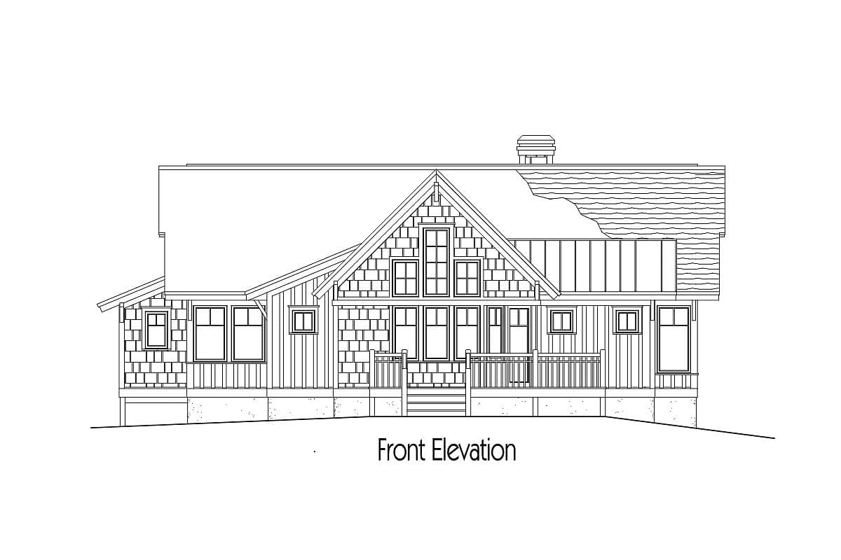 Plan 26666GG: Popular Mountain Home Plan - Image #12 - Cabin, Coastal, Cottage, Craftsman, Mountain, Rustic, Vacation