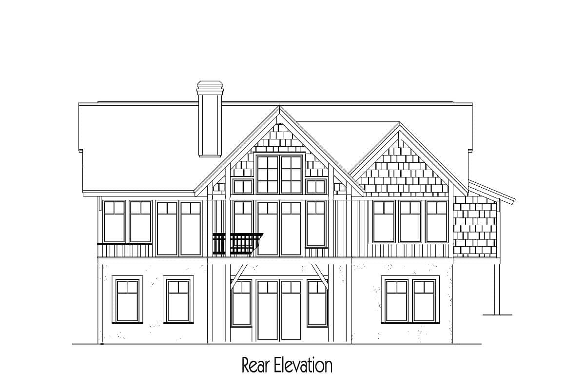 Plan 26666GG: Popular Mountain Home Plan - Image #14 - Cabin, Coastal, Cottage, Craftsman, Mountain, Rustic, Vacation