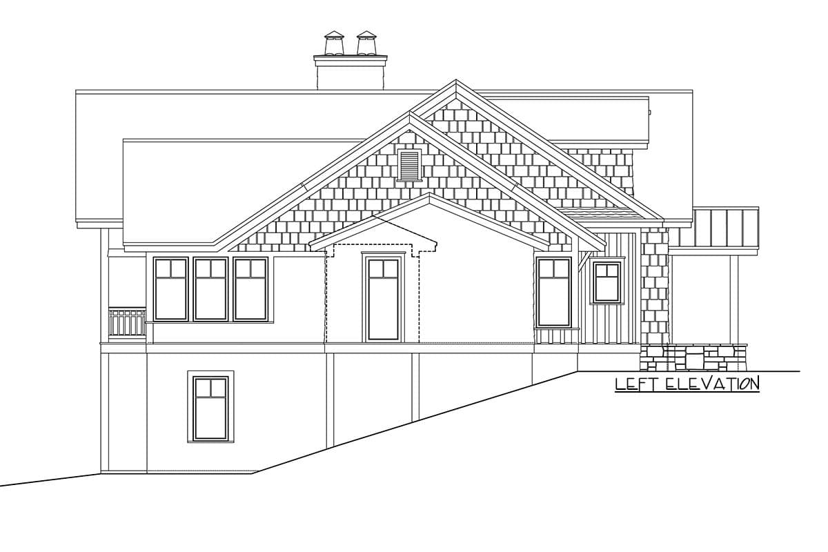 Plan 26695GG: Mountain Cottage With Detached Garage - Image #4 - Cottage, Craftsman, Mountain, Rustic, Vacation