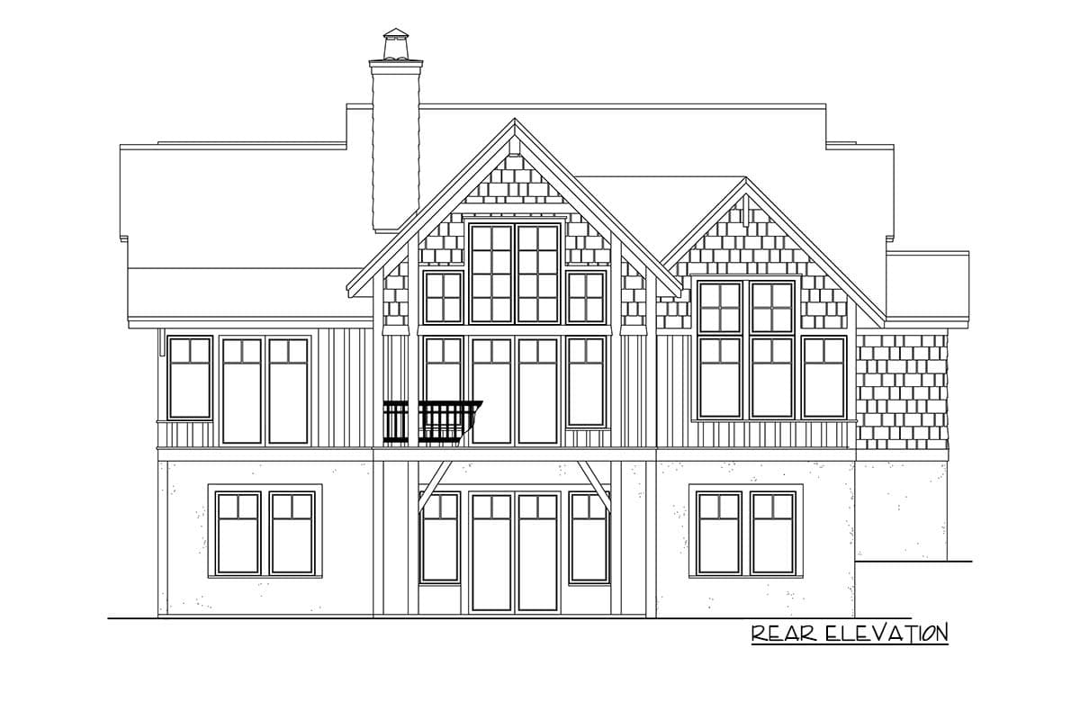 Plan 26695GG: Mountain Cottage With Detached Garage - Image #5 - Cottage, Craftsman, Mountain, Rustic, Vacation