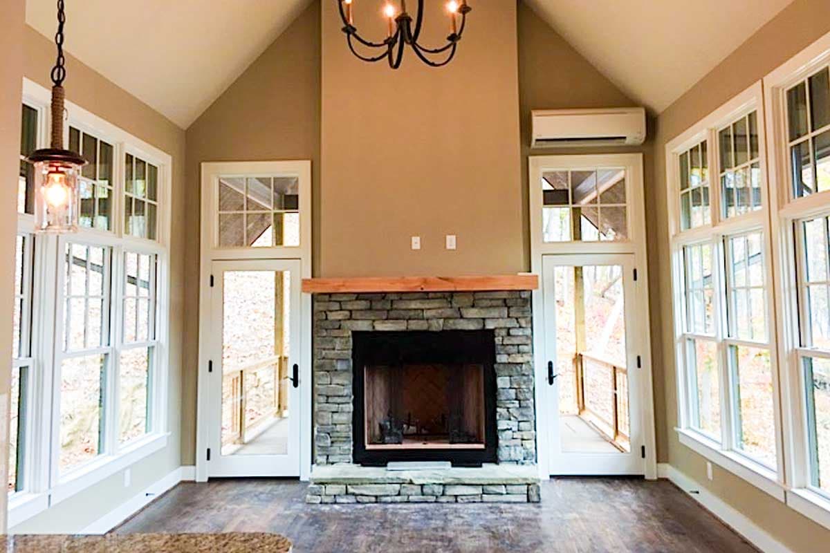 Plan 26696GG: Rustic Cottage Home Plan with Second Floor Master - 1405 Sq Ft - Image #6 - Cabin, Cottage, Country, Mountain, Rustic, Vacation
