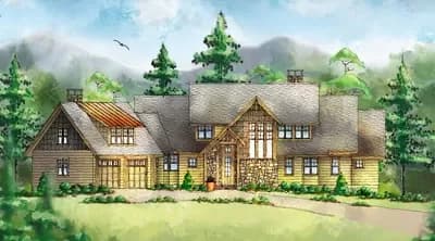 Dramatic Vaulted Great Room