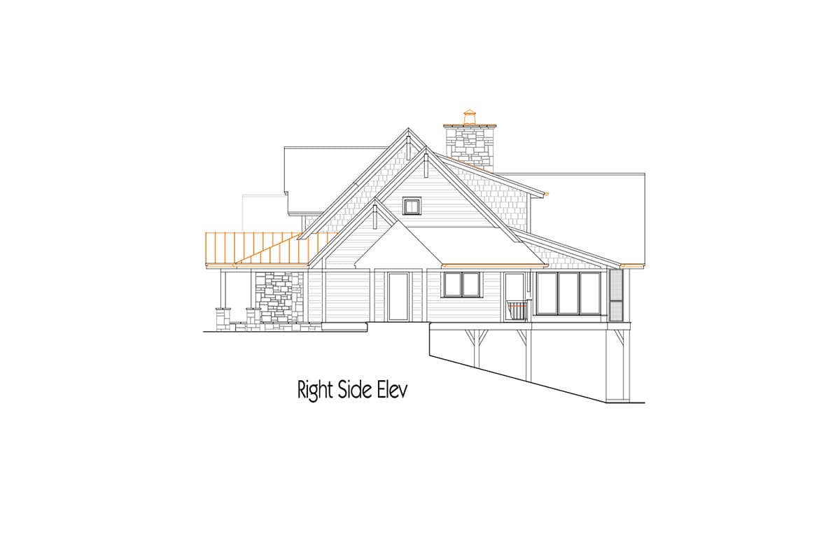 Plan 26706GG: Mountain Home Plan With Breezeway - 2683 Sq Ft - Architectural Designs - Image #10 - Craftsman, Mountain, Northwest, Rustic, Vacation