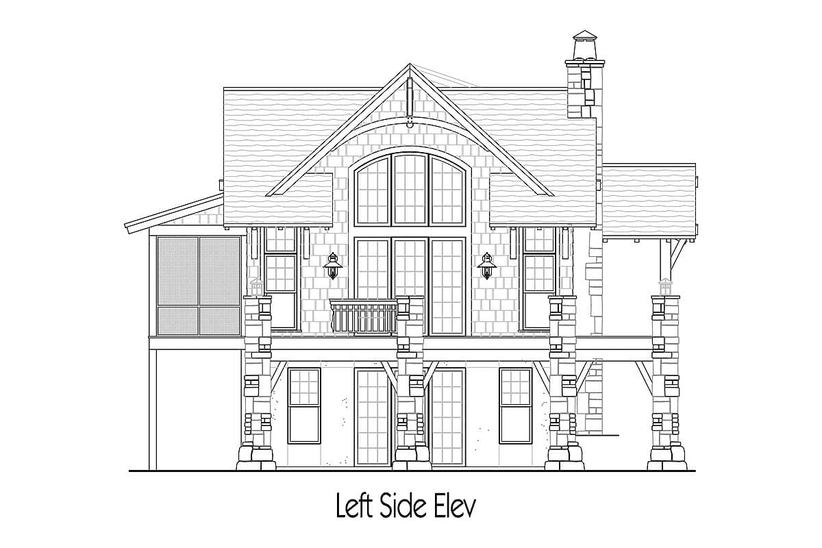 Plan 26708GG: Craftsman Cottage With Great Outdoor Spaces - Image #6 - Cabin, Cottage, Craftsman, Mountain, Rustic, Vacation