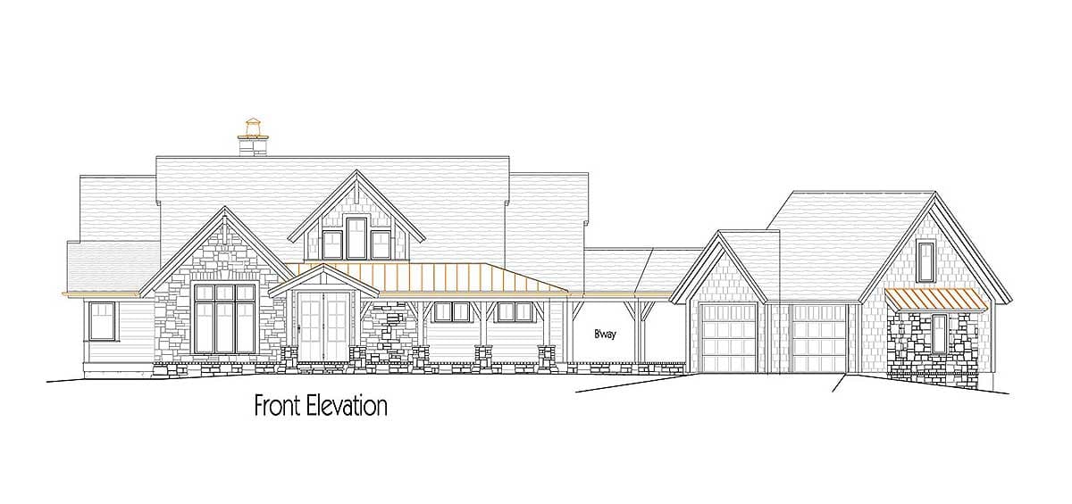 Plan 26710GG: Mountain Home Plan With Great Outdoor Spaces - 3207 Sq Ft - Image #17 - Country, Craftsman, Mountain, Rustic, Vacation