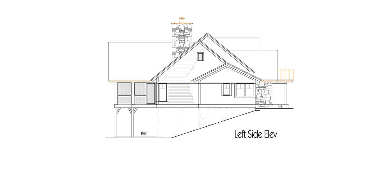 Plan 26710GG: Mountain Home Plan With Great Outdoor Spaces - 3207 Sq Ft - Image #18 - Country, Craftsman, Mountain, Rustic, Vacation