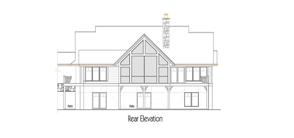 Plan 26710GG: Mountain Home Plan With Great Outdoor Spaces - 3207 Sq Ft - Image #19 - Country, Craftsman, Mountain, Rustic, Vacation