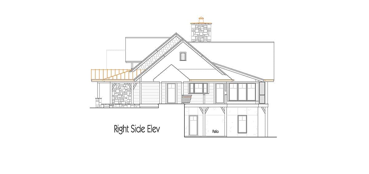 Plan 26710GG: Mountain Home Plan With Great Outdoor Spaces - 3207 Sq Ft - Image #20 - Country, Craftsman, Mountain, Rustic, Vacation