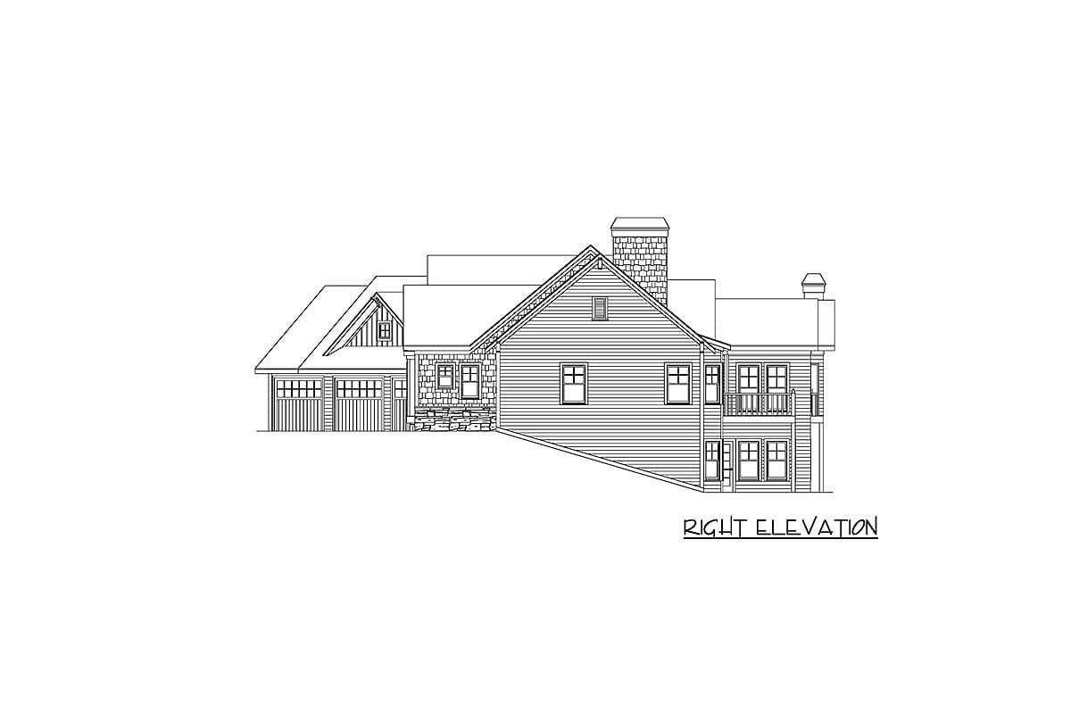Plan 29800RL: Perfect for the Hillside Lot - Image #13 - Craftsman, Mountain, Rustic