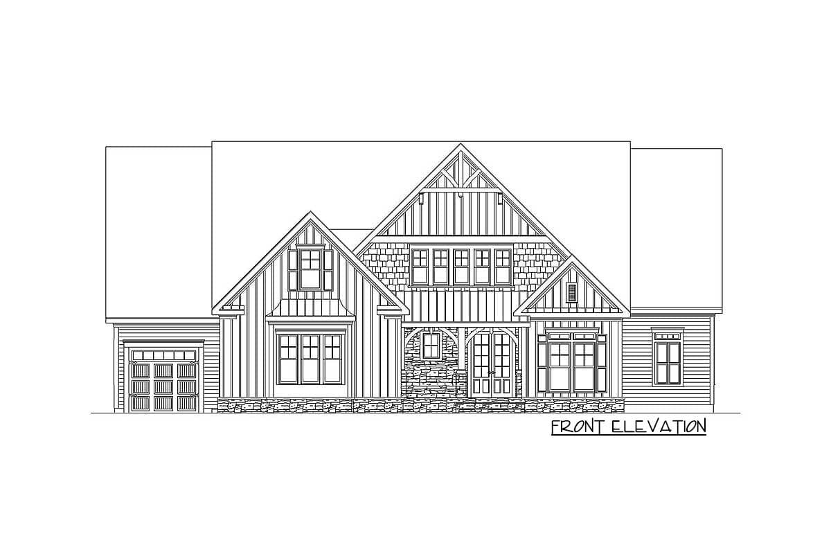 Plan 29804RL: 4 Beds With Elevator and Basement Options - Image #19 - Craftsman, Mountain, Traditional