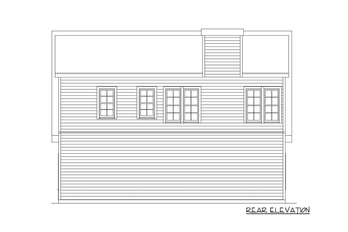 Plan 29820RL: Garage Apartment with Fireplace - Image #4 - Carriage