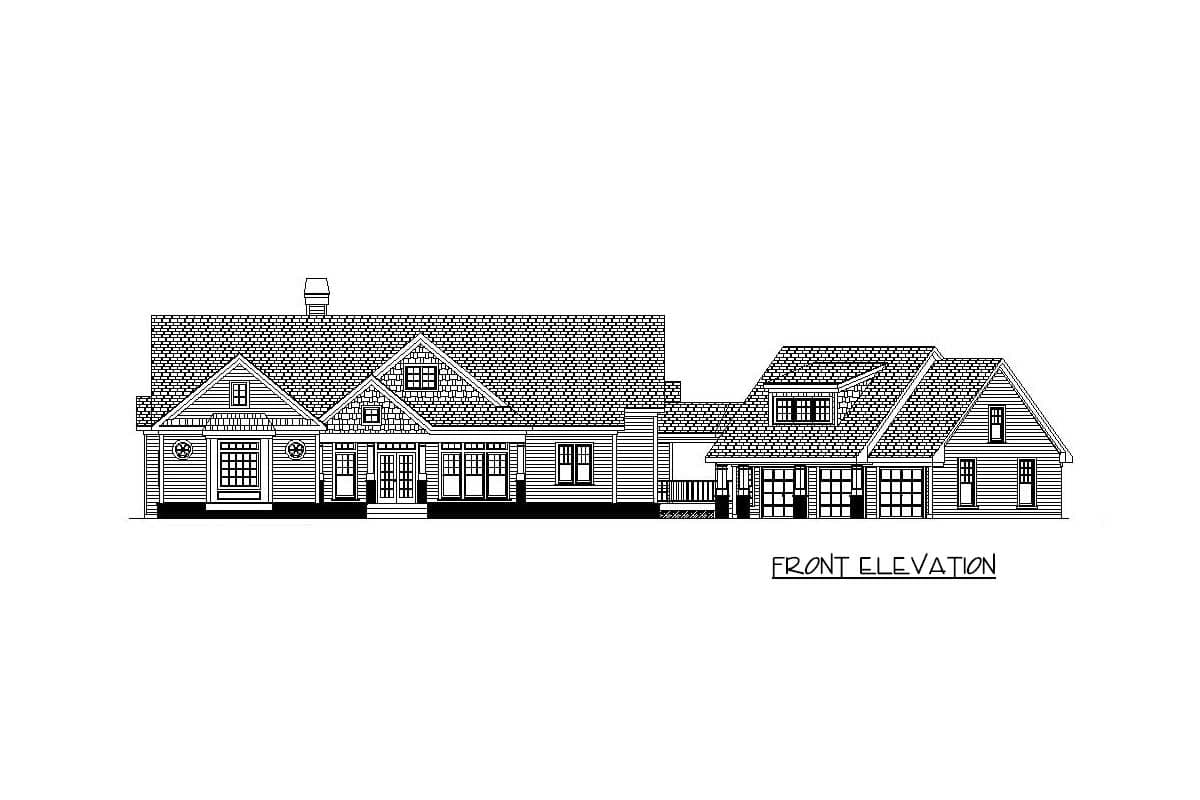 Plan 29826RL: Mountain Home Plan with Garage and Bonus Level - Image #38 - Country, Craftsman, Mountain, Vacation