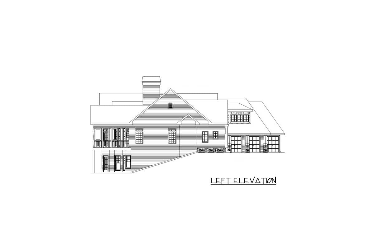 Plan 29826RL: Mountain Home Plan with Garage and Bonus Level - Image #39 - Country, Craftsman, Mountain, Vacation