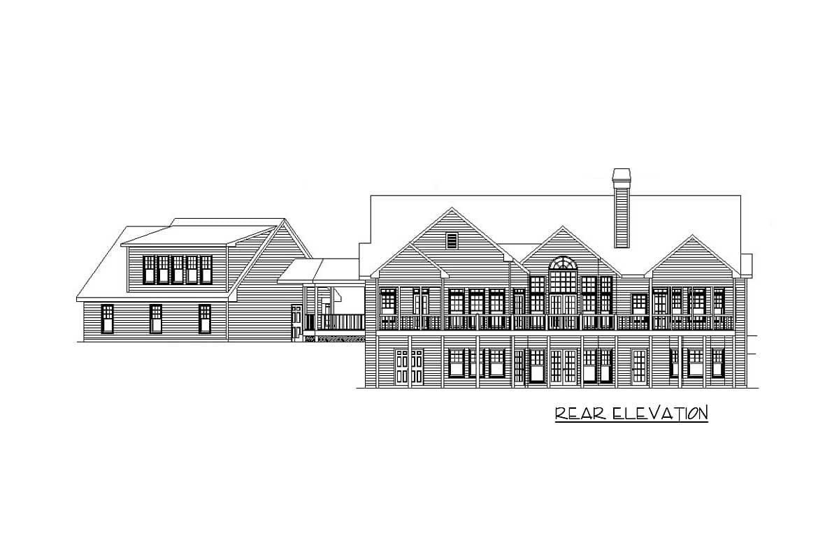 Plan 29826RL: Mountain Home Plan with Garage and Bonus Level - Image #40 - Country, Craftsman, Mountain, Vacation
