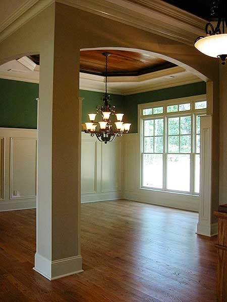 Plan 29830RL: Rustic Style Ranch House Plan for a Rear-Sloping Lot - Image #7 - Craftsman, Mountain, Ranch, Rustic, Vacation