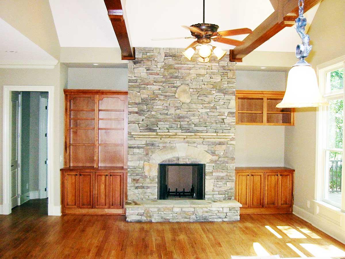 Plan 29830RL: Rustic Style Ranch House Plan for a Rear-Sloping Lot - Image #11 - Craftsman, Mountain, Ranch, Rustic, Vacation