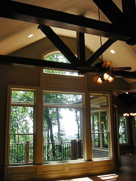Plan 29830RL: Rustic Style Ranch House Plan for a Rear-Sloping Lot - Image #10 - Craftsman, Mountain, Ranch, Rustic, Vacation