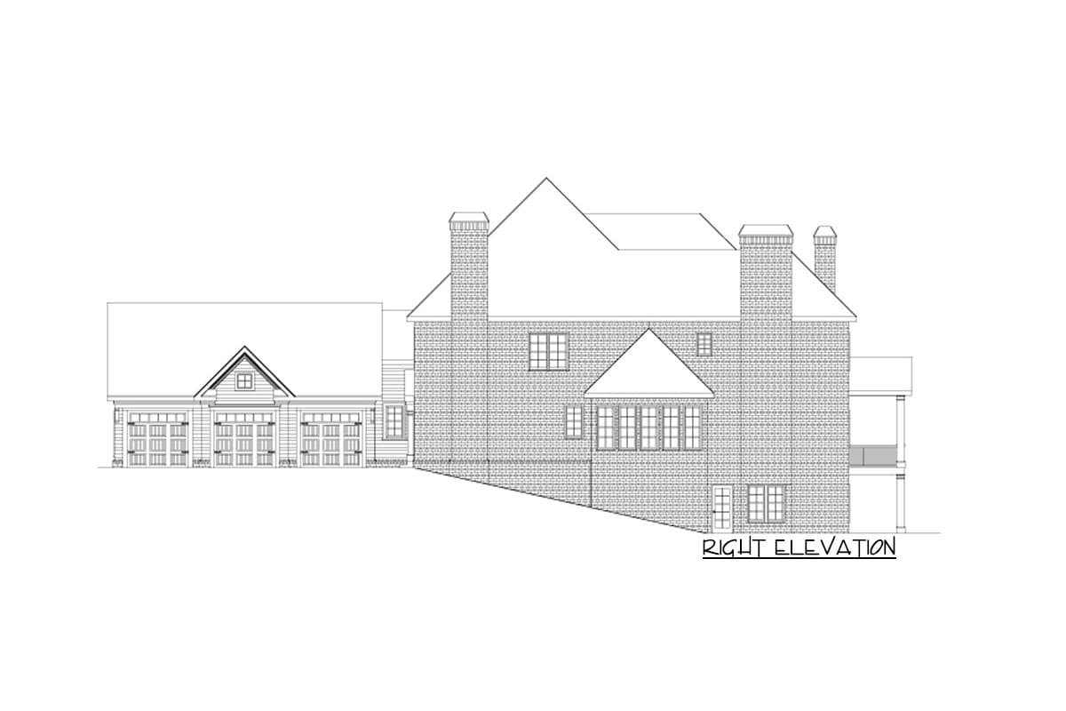 Plan 29832RL: Grand 5 Bedroom Colonial House Plan - 6199 Sq Ft - Image #31 - Colonial, Southern, Traditional