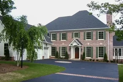 Grand 5 Bedroom Colonial House Plan - 6199 Sq Ft
